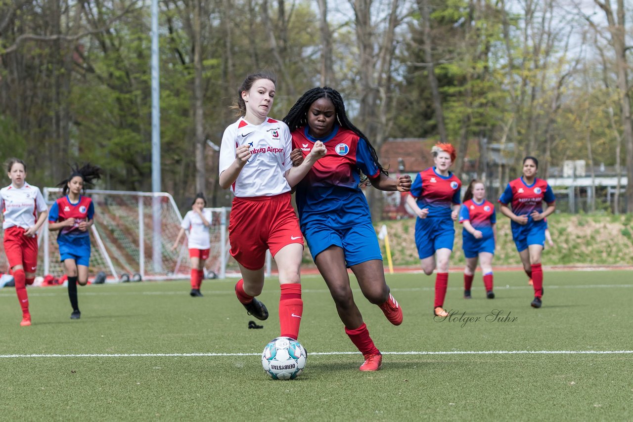 Bild 117 - wCJ Walddoerfer 2 - VfL Pinneberg 2 : Ergebnis: 7:0